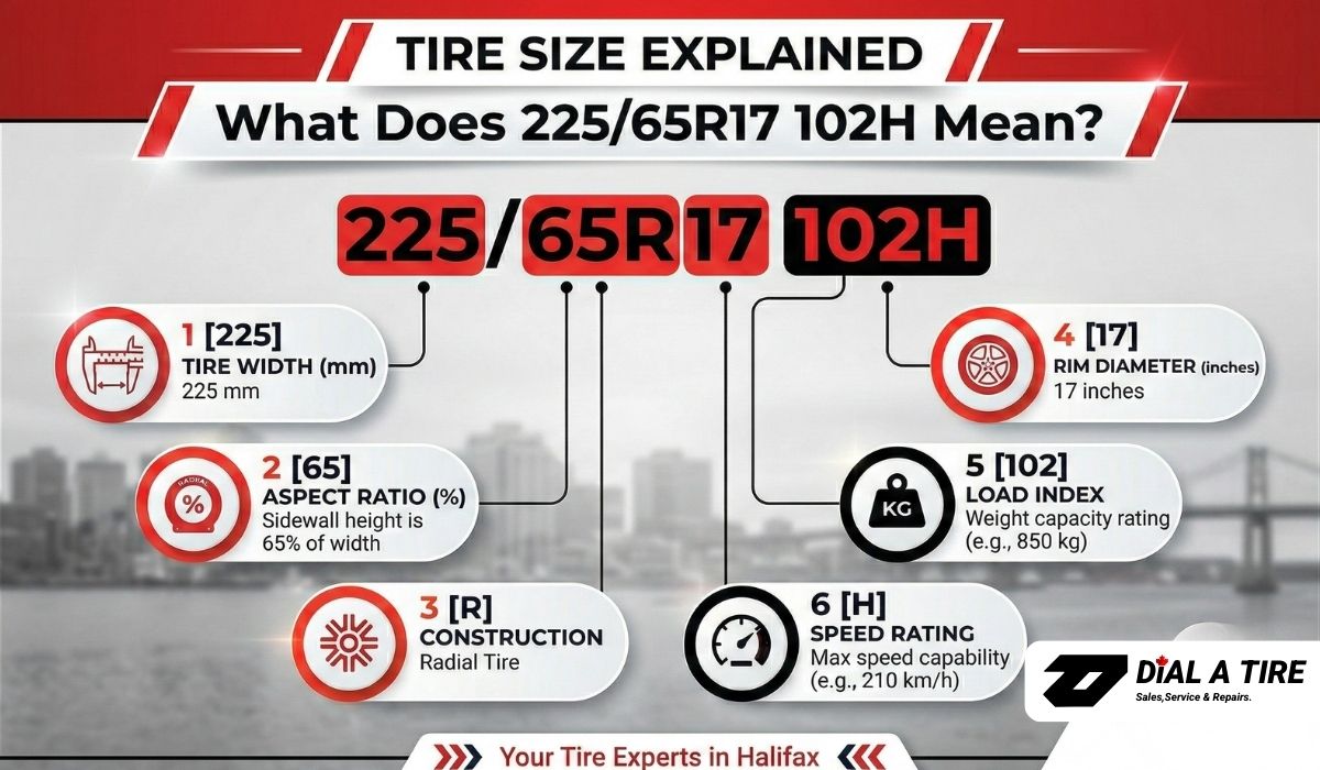 You are currently viewing Tire Size Guide – Reading the Sidewall & Finding the Right Fit for Any Vehicle in HRM