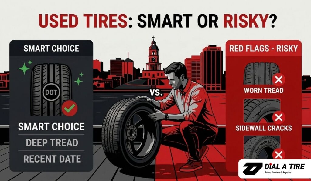 Buying Used Tires in Halifax Smart Move or Risky? Red Flags to Watch