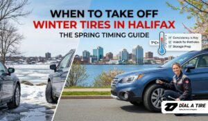 Read more about the article When to Take Off Winter Tires in Halifax? – The Spring Timing Guide