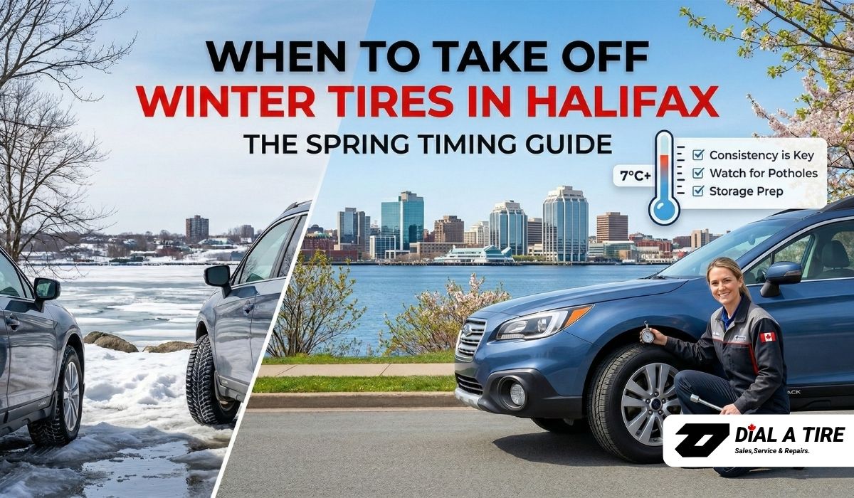 You are currently viewing When to Take Off Winter Tires in Halifax? – The Spring Timing Guide