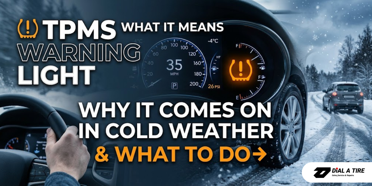 You are currently viewing TPMS Warning Light: What It Means, Why It Comes On in Cold Weather & What to Do