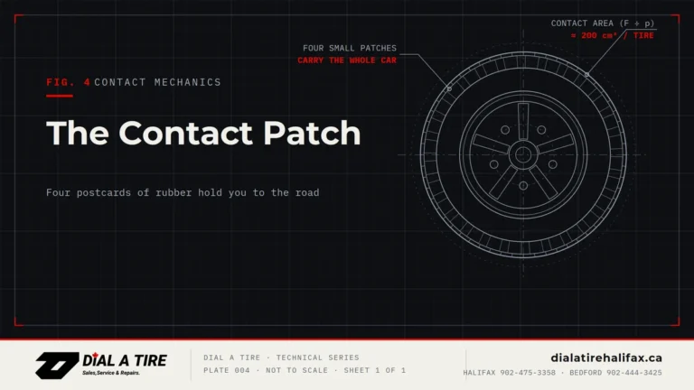 The Contact Patch: Four Postcards of Rubber Are All That Hold You to the Road
