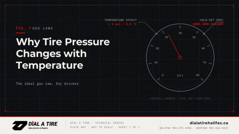 Why Tire Pressure Changes with Temperature: The Ideal Gas Law for Drivers