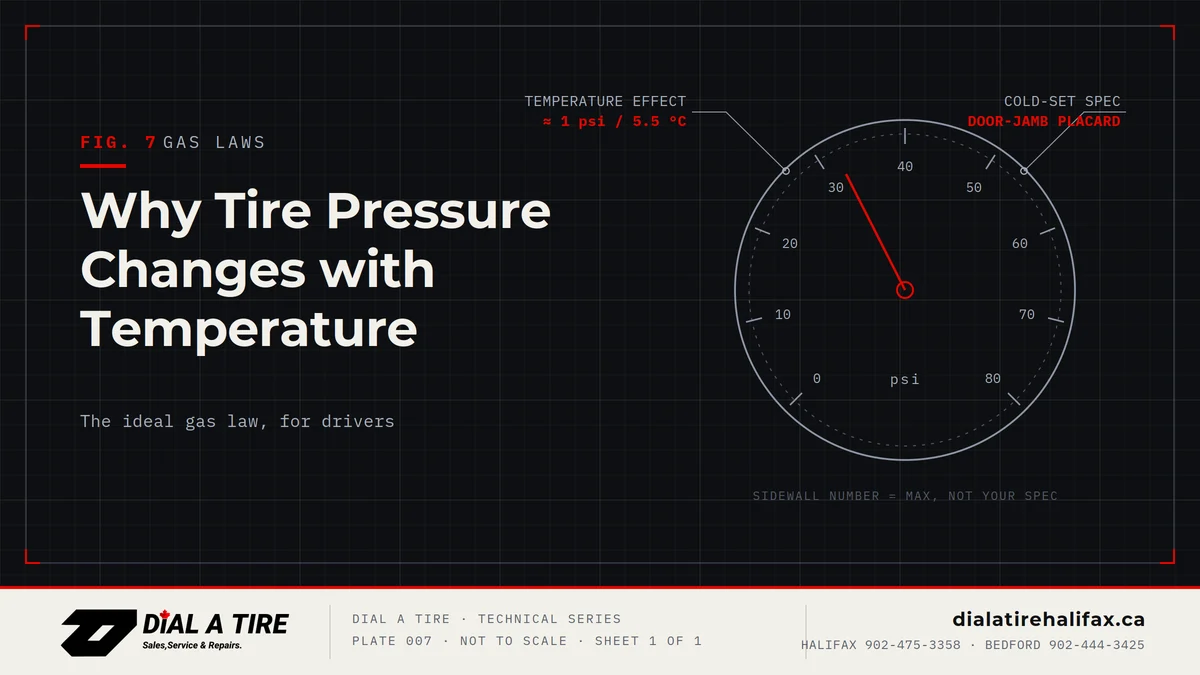 You are currently viewing Why Tire Pressure Changes with Temperature: The Ideal Gas Law for Drivers