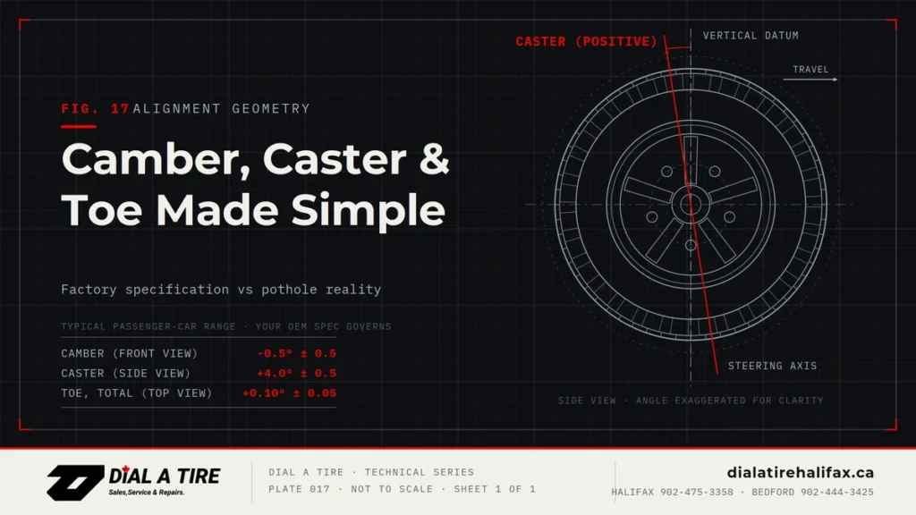 Camber, Caster & Toe: Alignment Geometry Made Simple