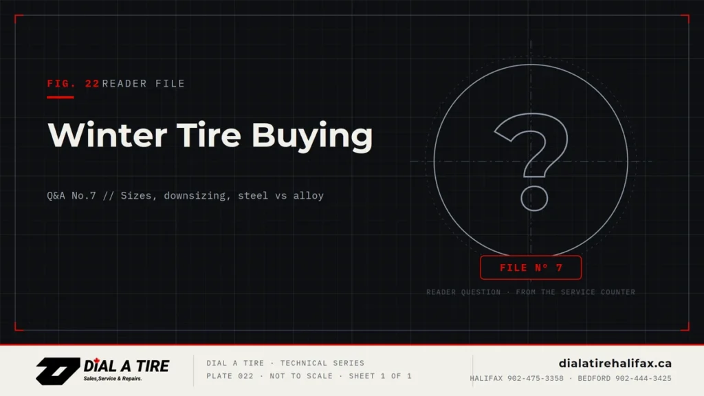 Winter Tire Sizes and Downsizing: A Halifax Buyer Guide
