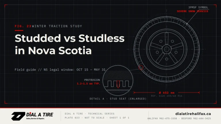Studded or Studless Tires: Which Is Right for Nova Scotia?