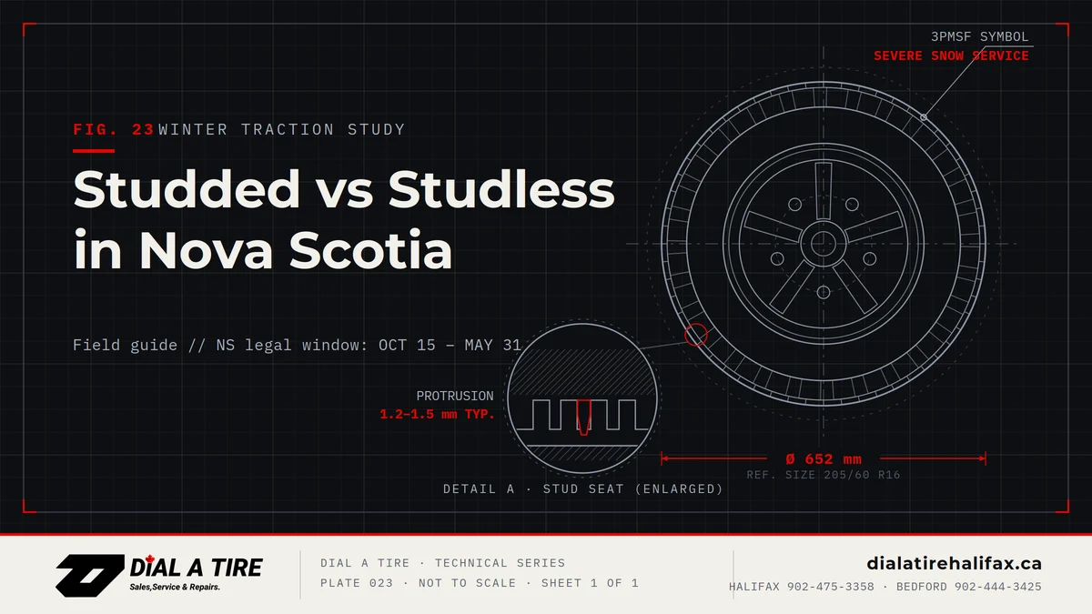 You are currently viewing Studded or Studless Tires: Which Is Right for Nova Scotia?
